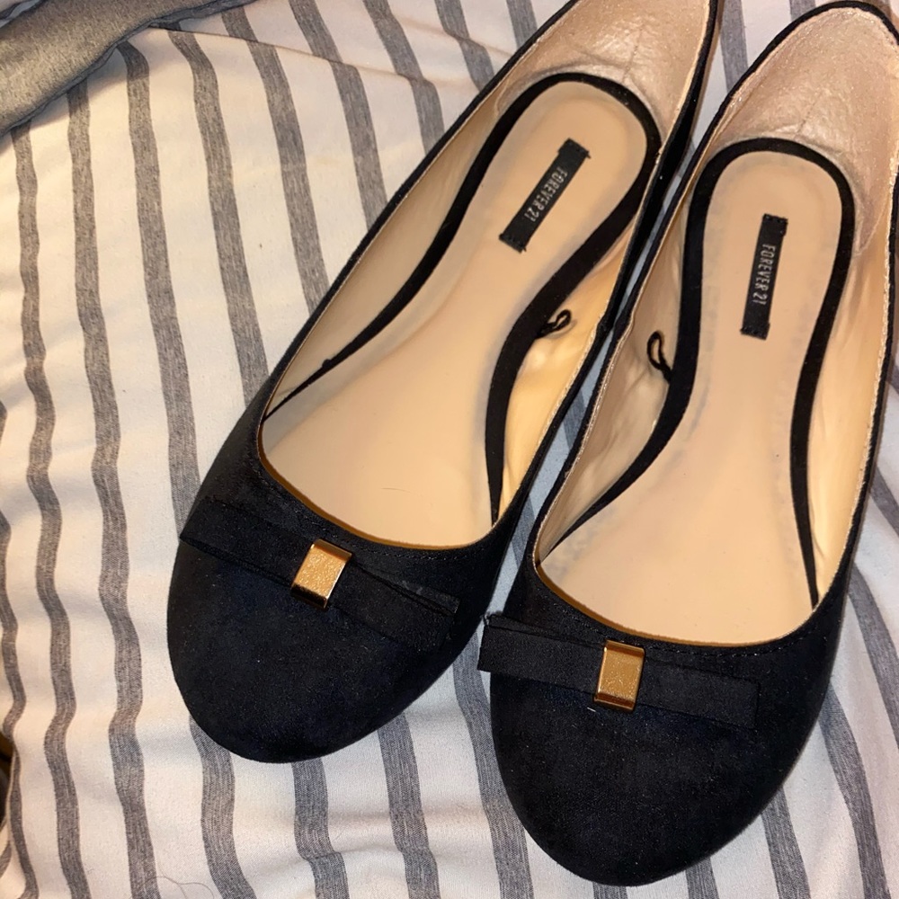 Black flats